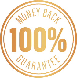 SugarMute 90 day money back guarantee badge