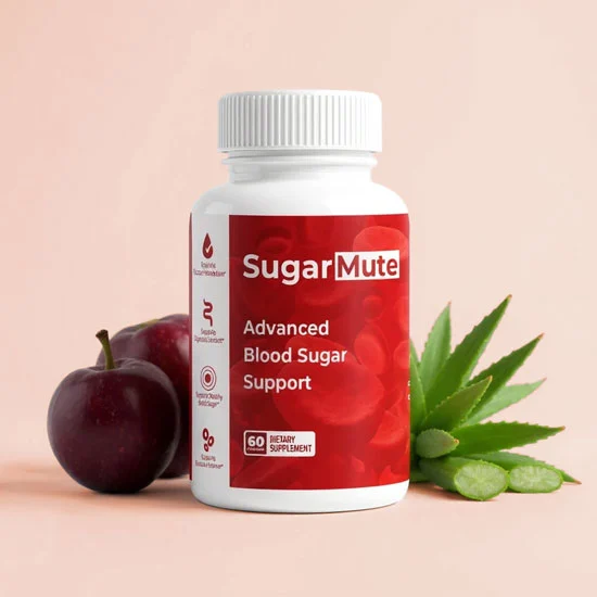 SugarMute blood sugar support bottle